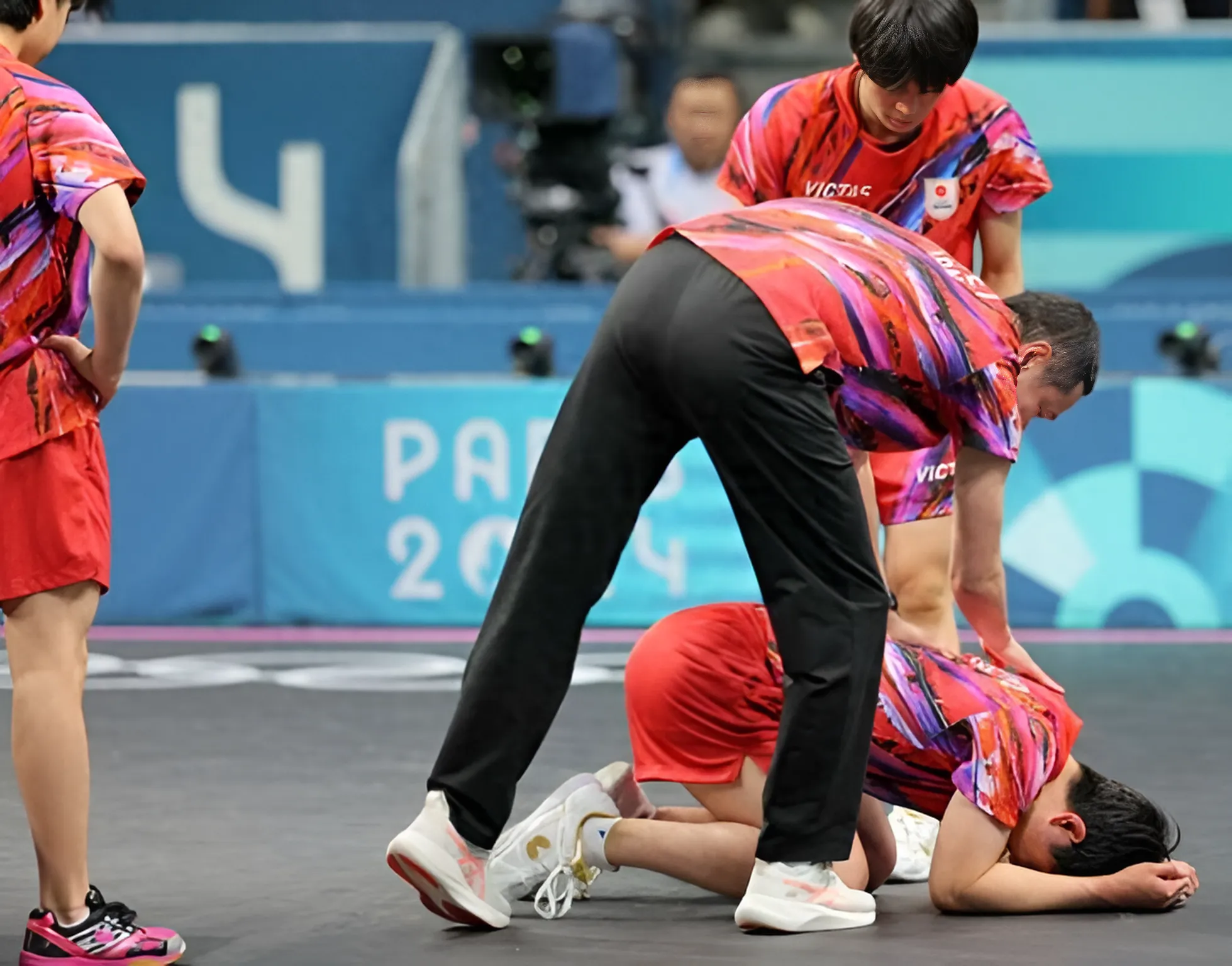 日本队逆转中国队,梁靖崑扛起全队 日本队逆转中国队,梁靖崑扛起全队